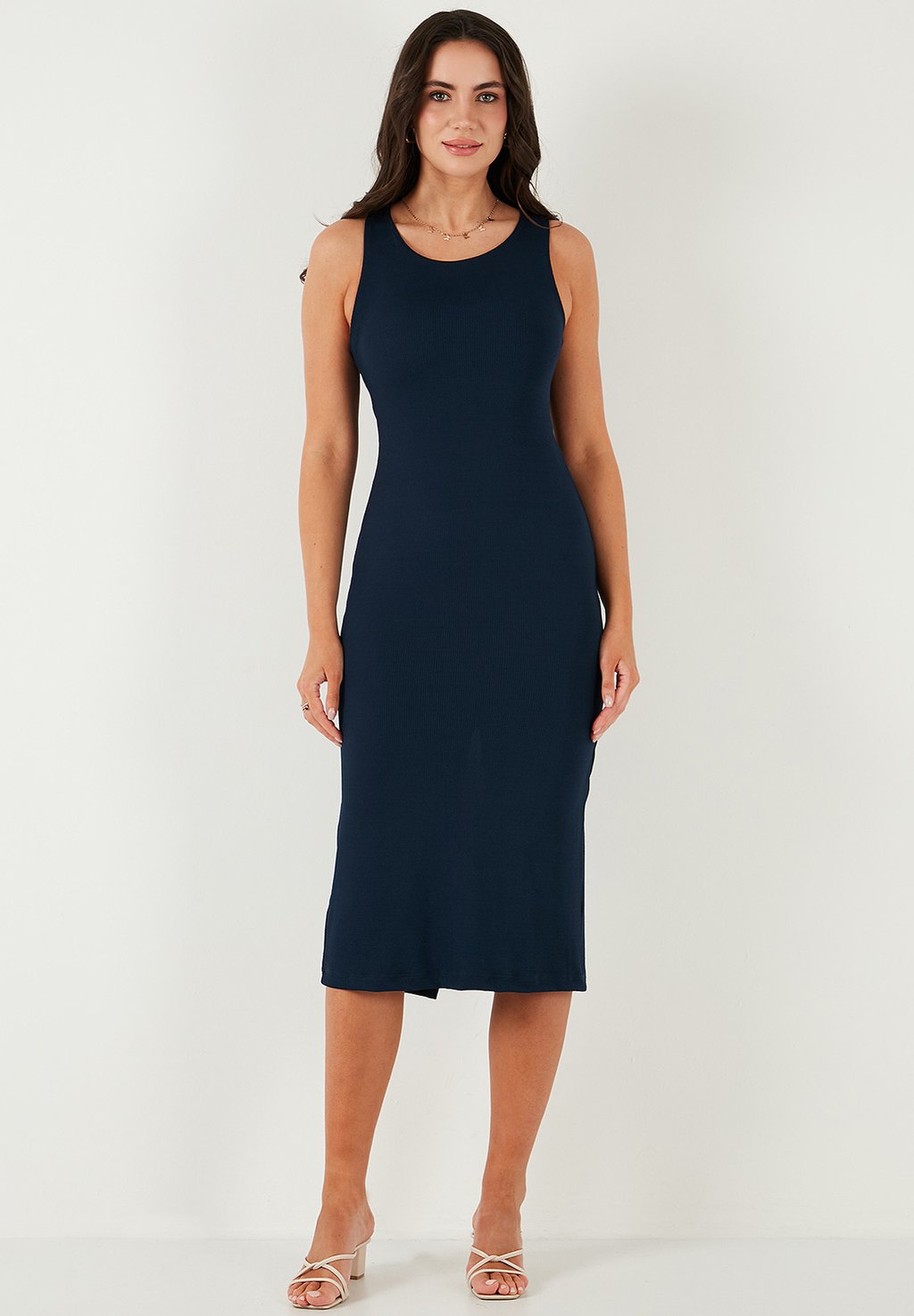 

Платье из джерси SLIM FIT LELA, темно-синий
