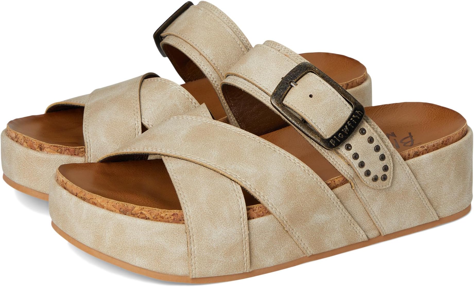 Сандалии Blowfish Malibu Iris, цвет Cloud Faux Leather