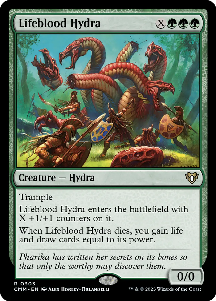 

Карточная игра Lifeblood Hydra (CMM-303) - Commander Masters