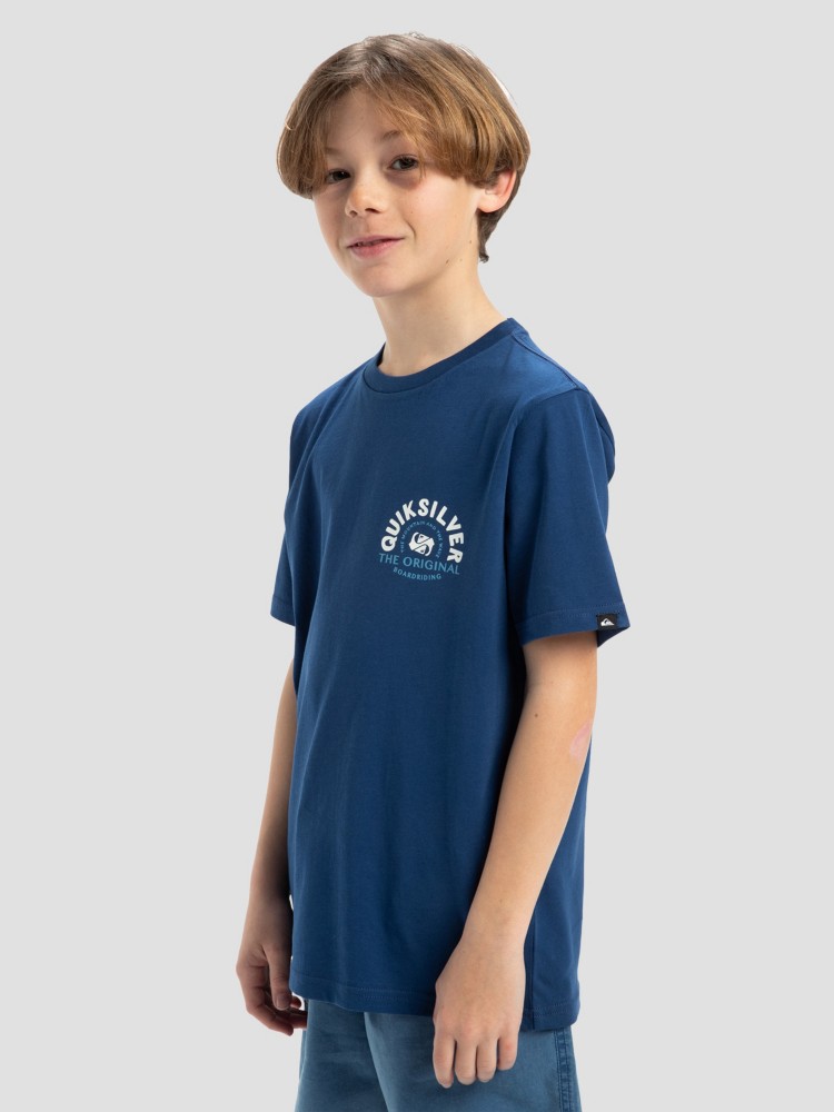 Футболка Quiksilver Ev Summer Road Kids T-Shirt, estate blue — фото 2