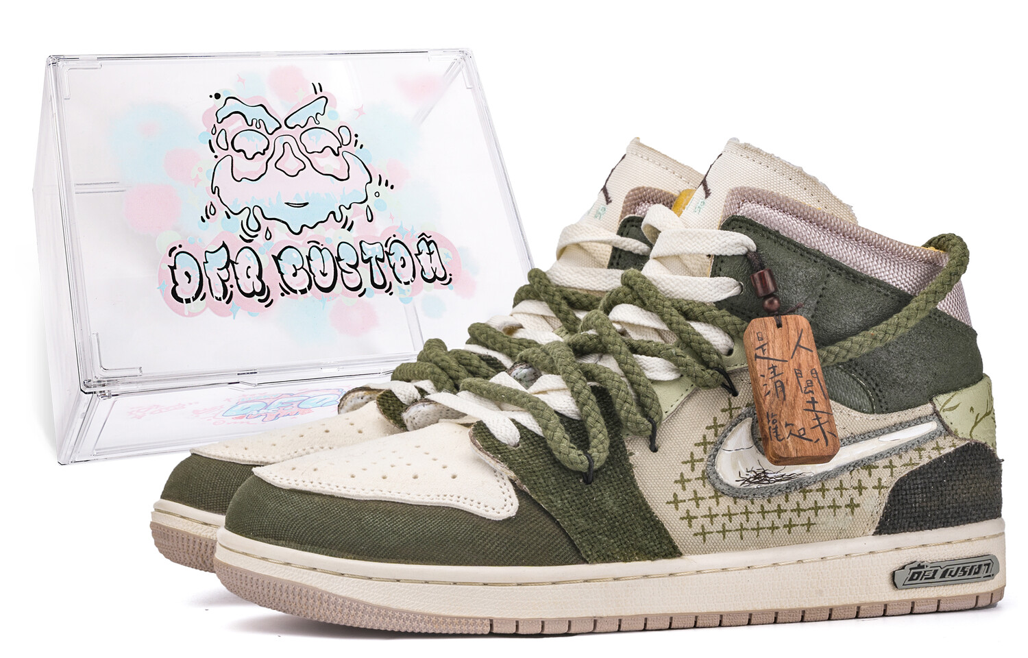 

Jordan Air Jordan 1 винтажные баскетбольные кроссовки мужские, Olive