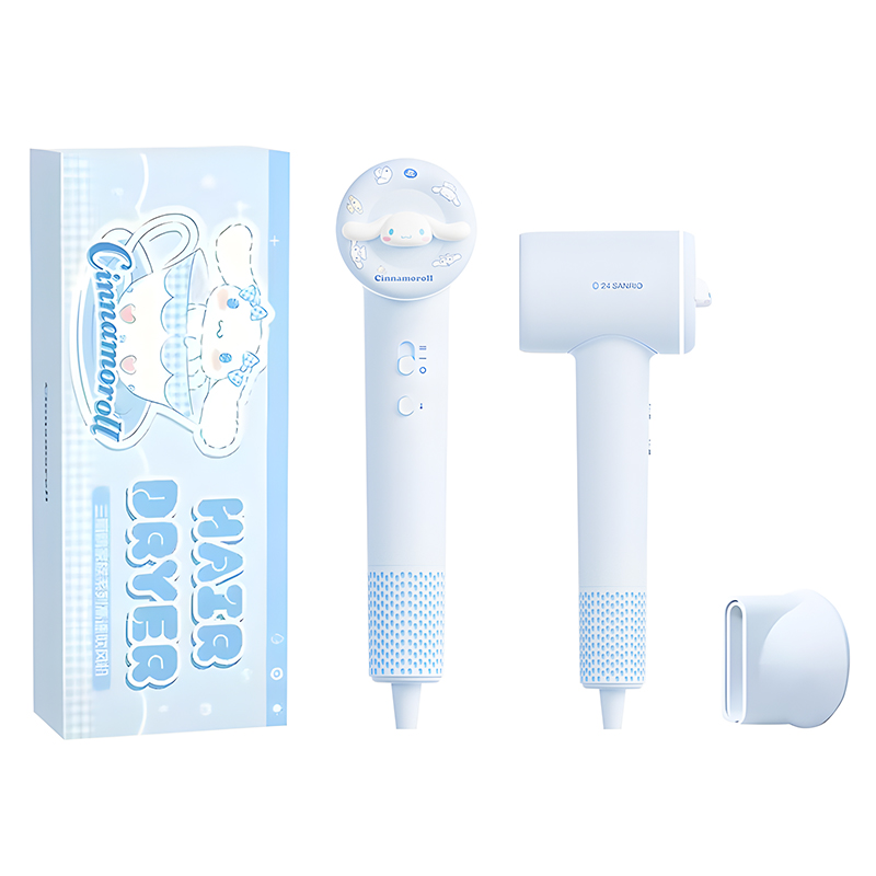 

Фен для волос Sanrio, Cinnamoroll High-Velocity Hair Dryer