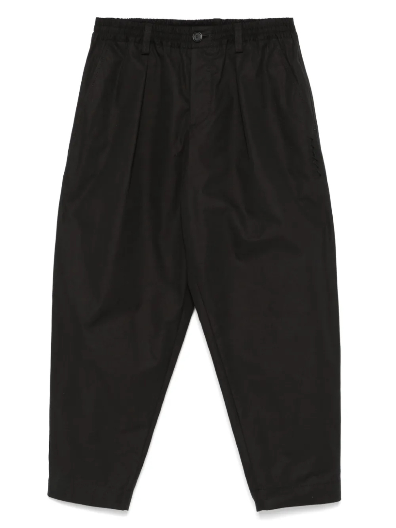 

Хлопковые брюки Marni, черный