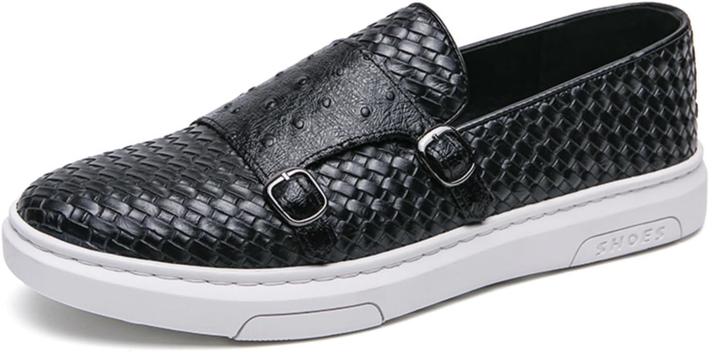 

Мужские премиальные холщовые лоферы с мягкой и комфортной подошвой, удобные для прогулок, вождения и городских поездок Kpdwfms, черный