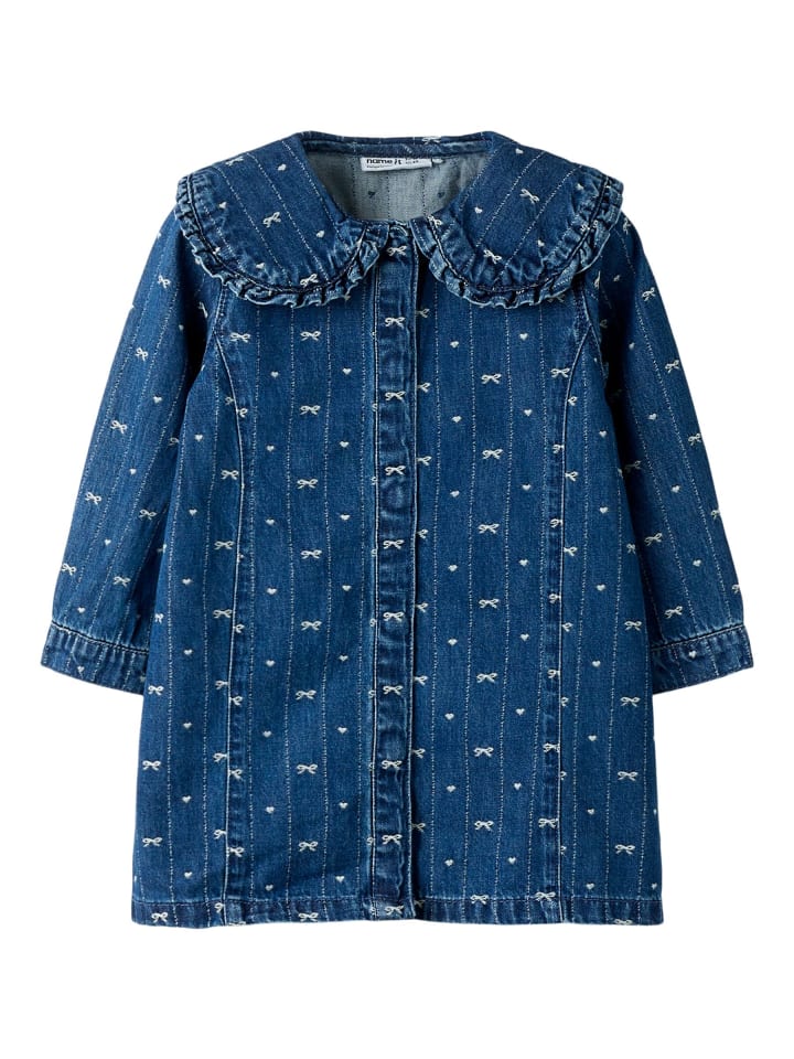 

Name it Платье из темно-синих джинсов