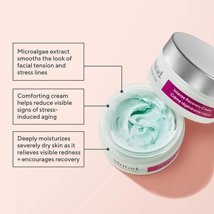 Крем для лица Murad — Hydration Intense Recovery для очень сухой и стрессовой кожи - для лица и глаз, 50 мл — фото 2
