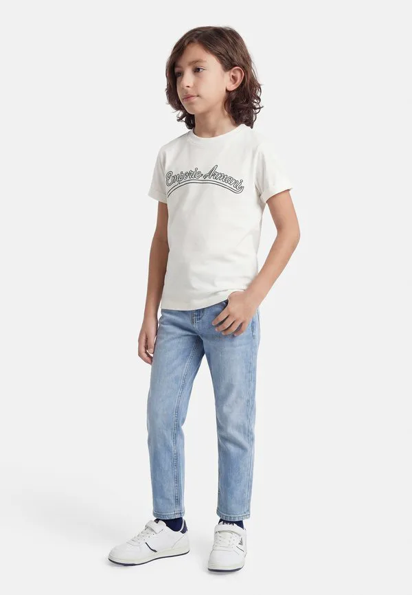 Футболка с принтом Emporio Armani, Off-White