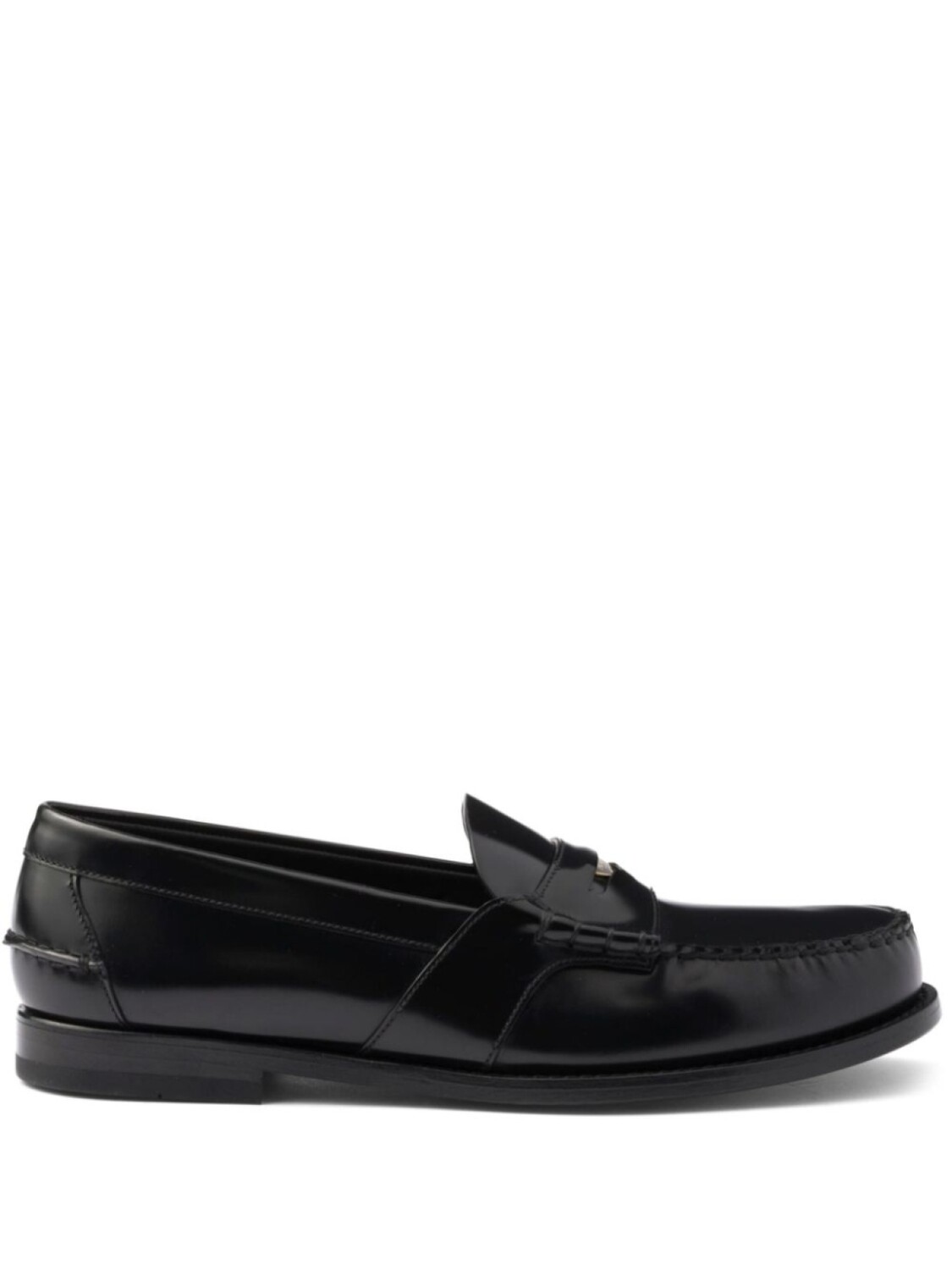 

Кожаные лоферы Prada, черный