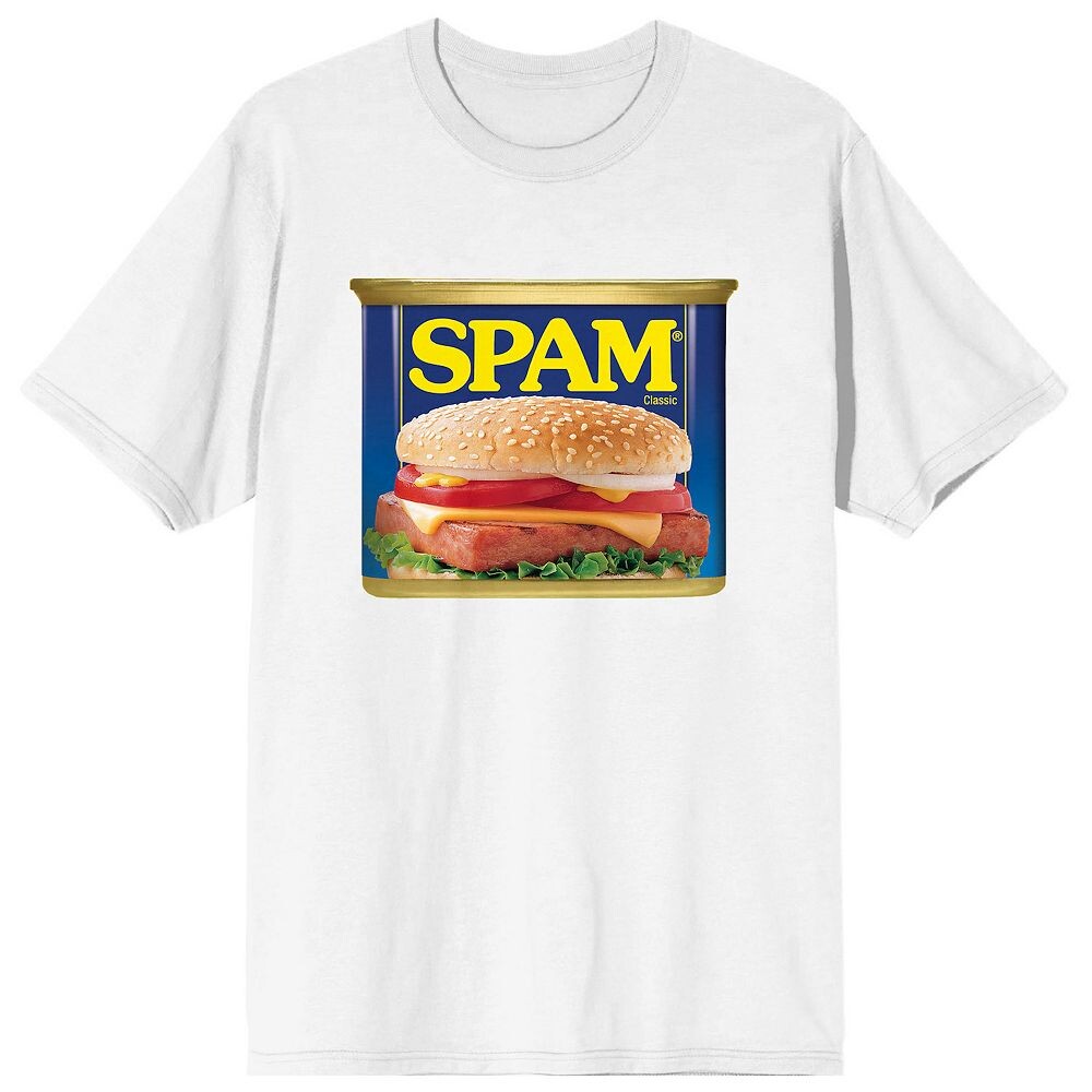 

Мужская классическая футболка Spam Can Tee Licensed Character, белый