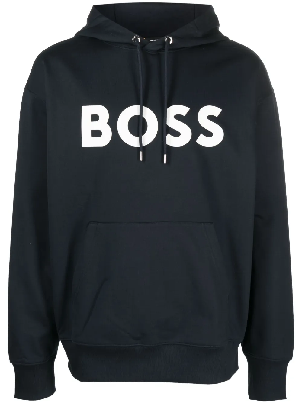 

Худи с логотипом BOSS, синий