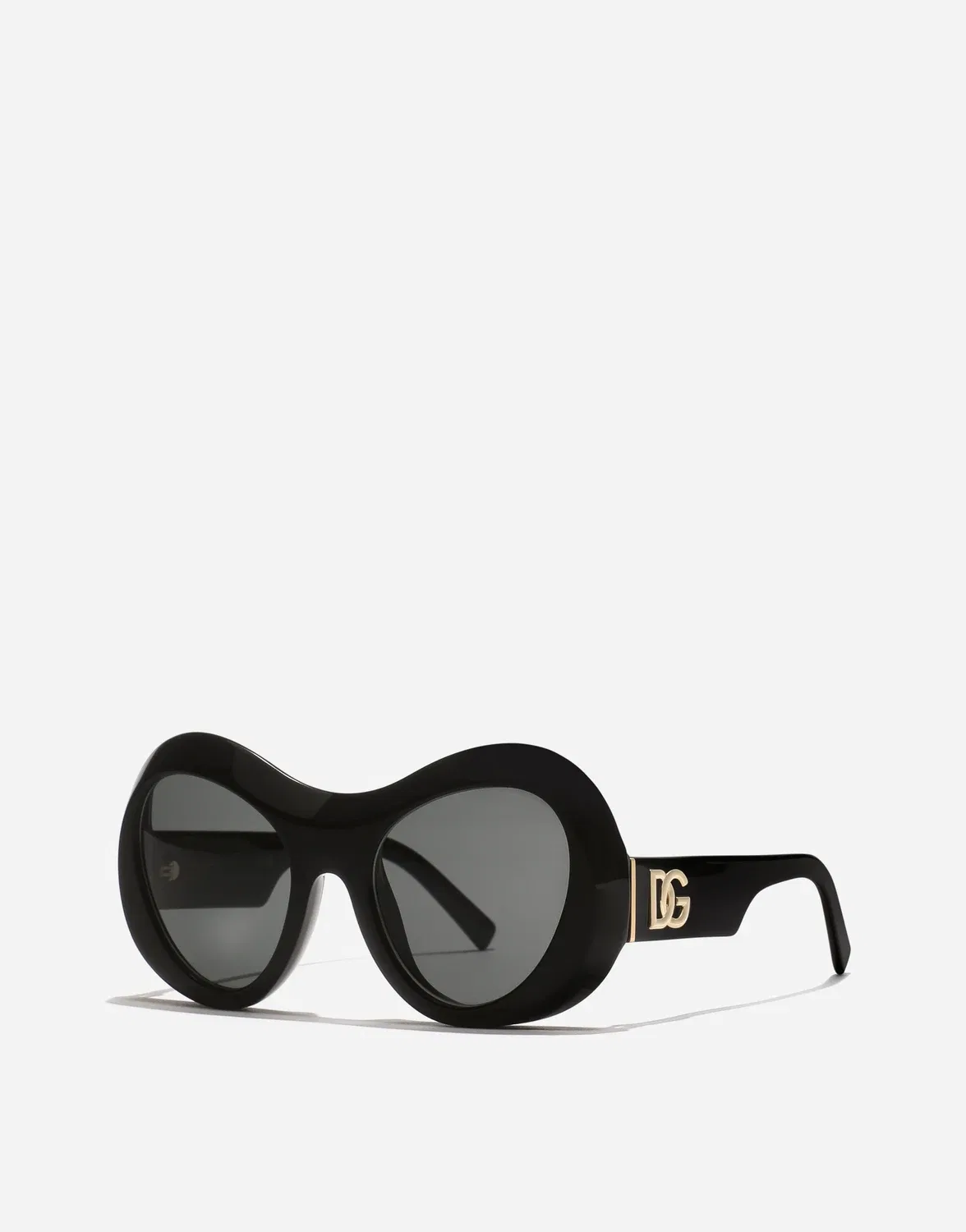 Солнцезащитные очки Re-Edition DOLCE & GABBANA, черный — фото 2