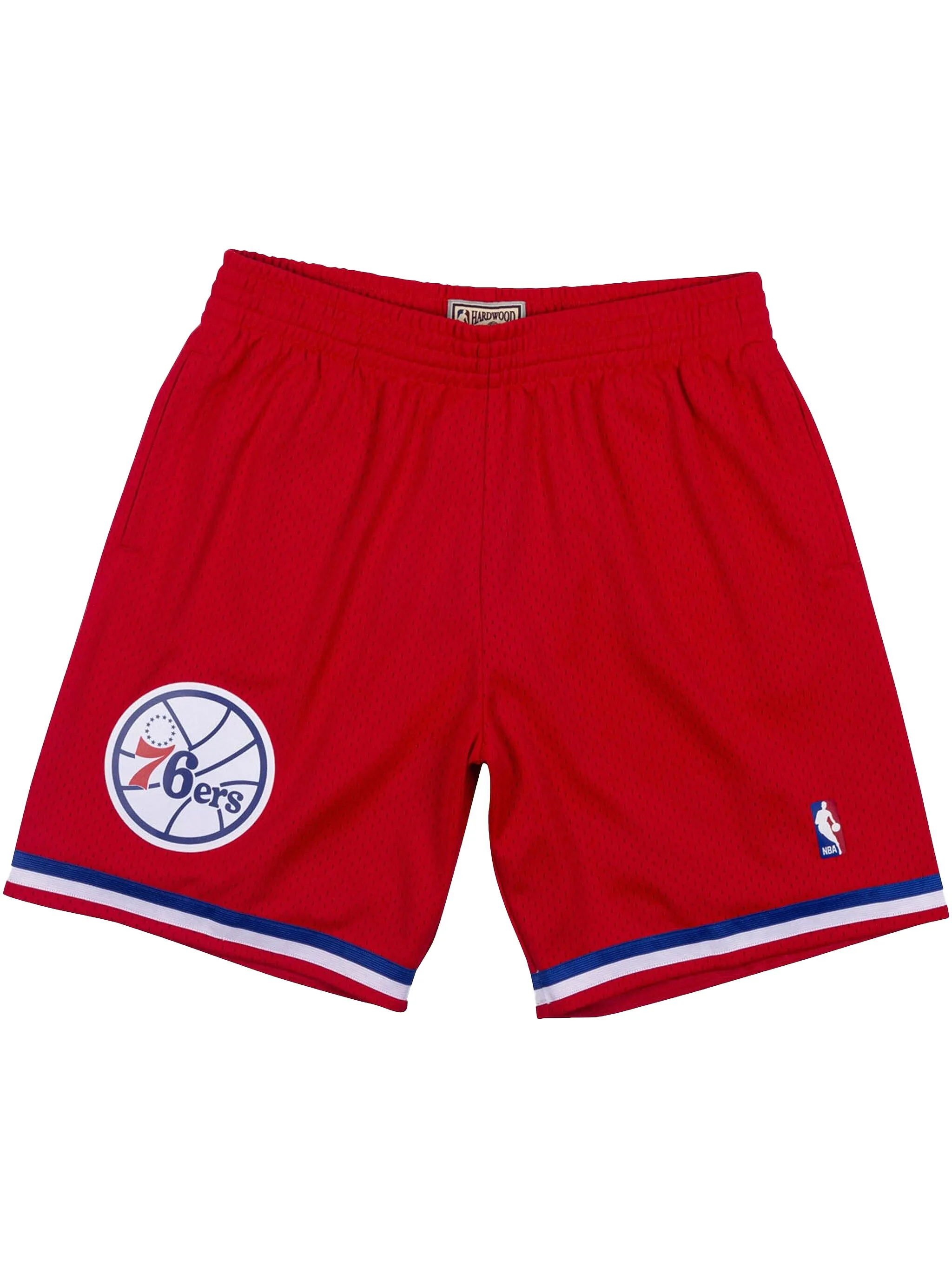 

Шорты Hardwood Classics Philadelphia 76ers University (2002-03 годы) Mitchell & Ness, красный