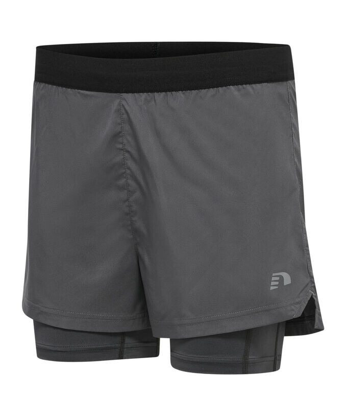

Шорты для бега 2 в 1 Hummel, серый