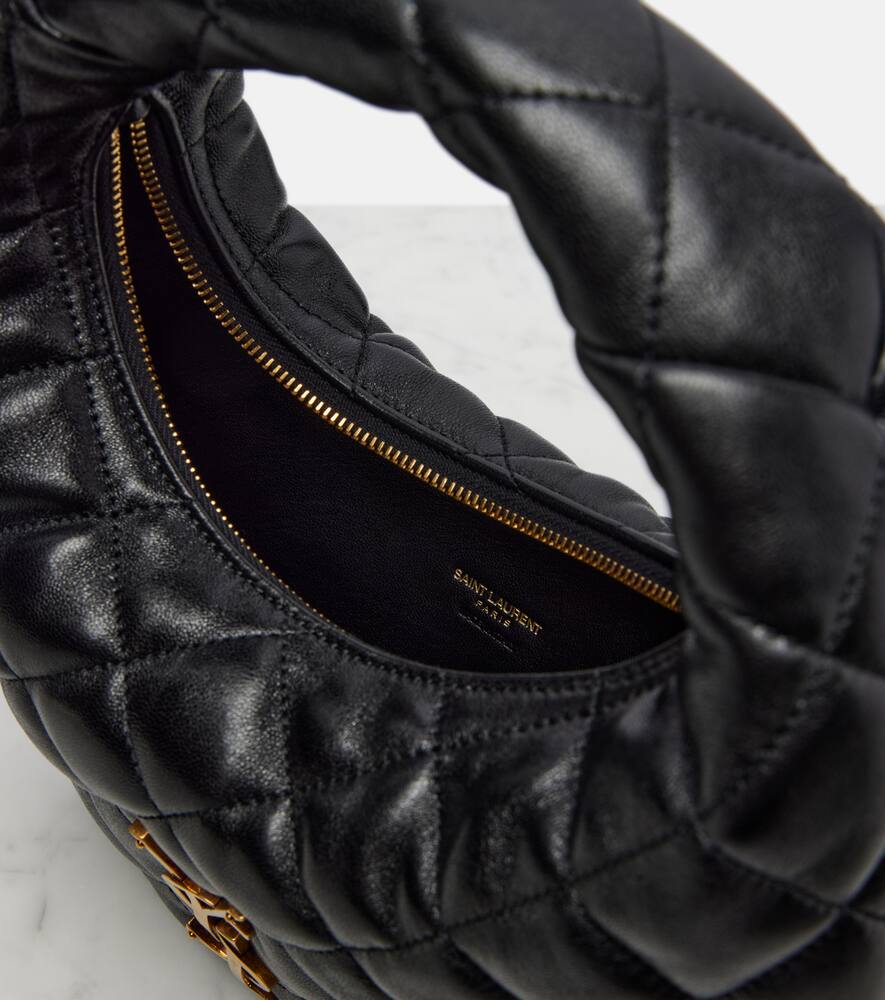 Сумка-тоут Icarino из стёганой кожи Saint Laurent, Black — фото 3