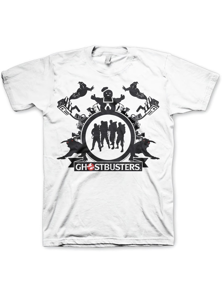 

Футболка Team Big Tall T-Shirt белого цвета Ghostbusters, Белый, Футболка Team Big Tall T-Shirt белого цвета Ghostbusters