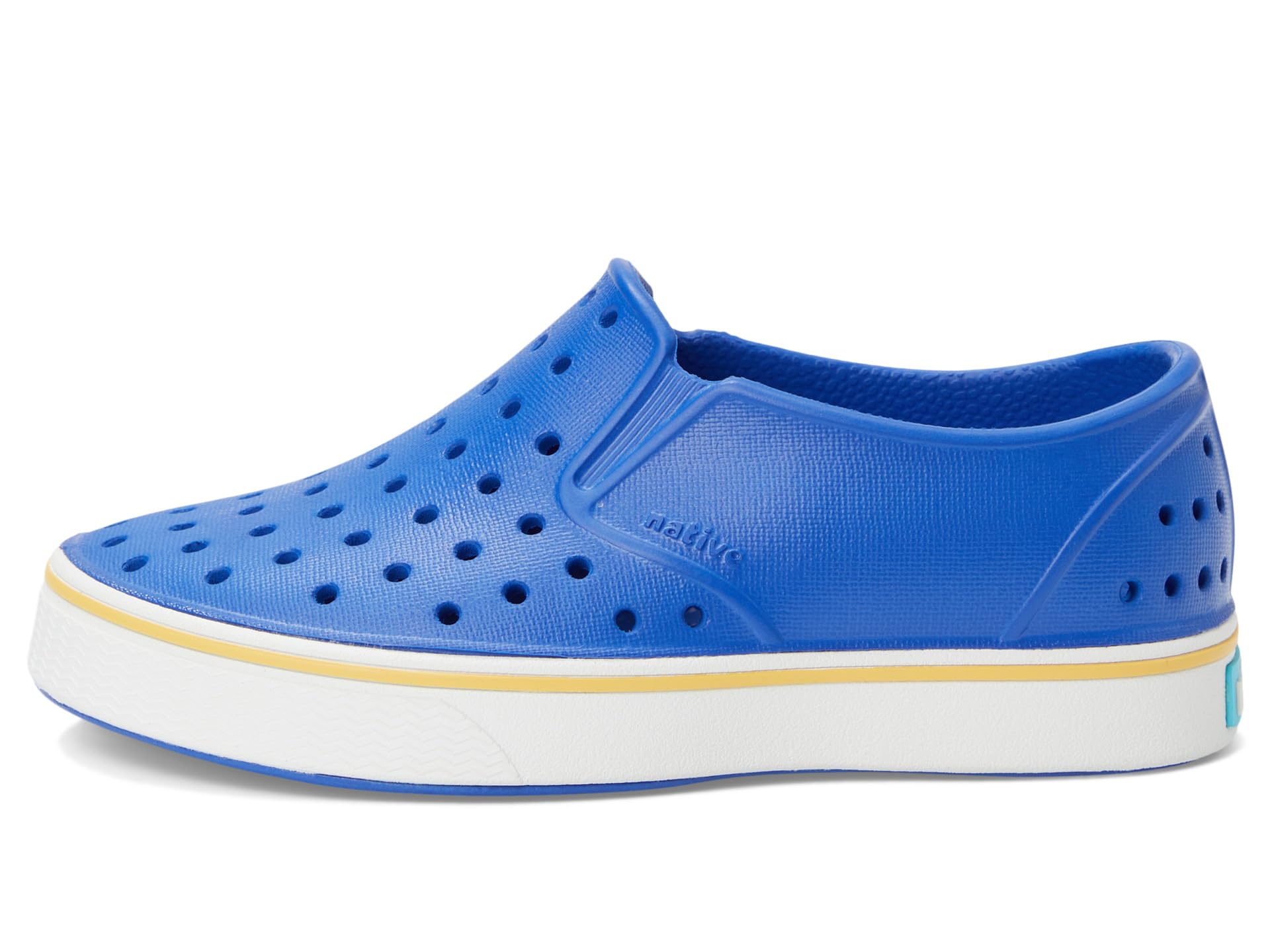 Кроссовки Native Shoes Kids Miles Slip-On, цвет UV Blue/Shell White — фото 4