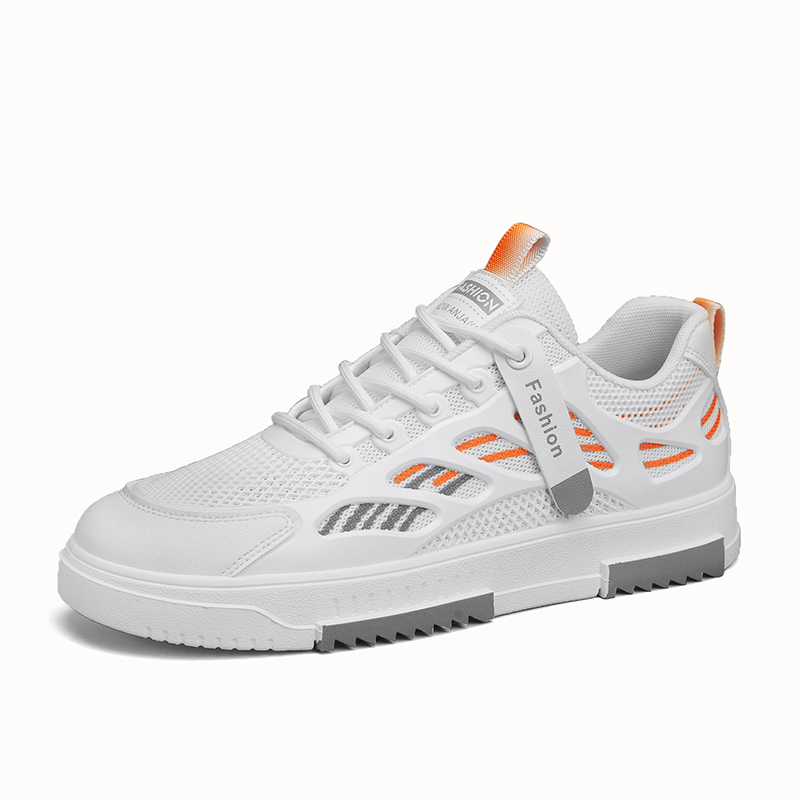 

Sportful Мужские низкие скейтерские кроссовки бело-оранжевые, цвет White Orange