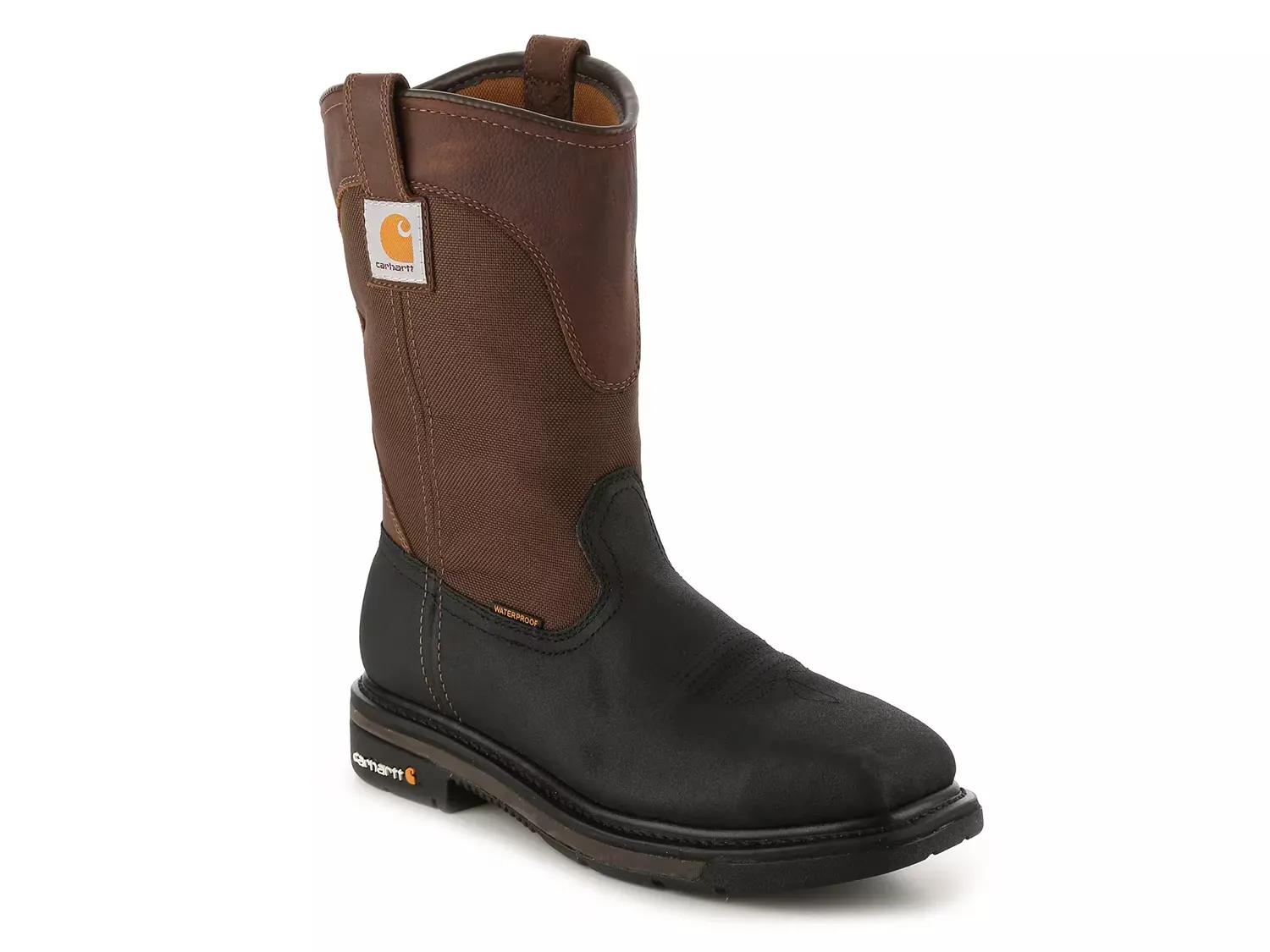 

Резиновые рабочие ботинки - мужские Carhartt, Dark Brown/Black, Черный, Резиновые рабочие ботинки - мужские Carhartt, Dark Brown/Black