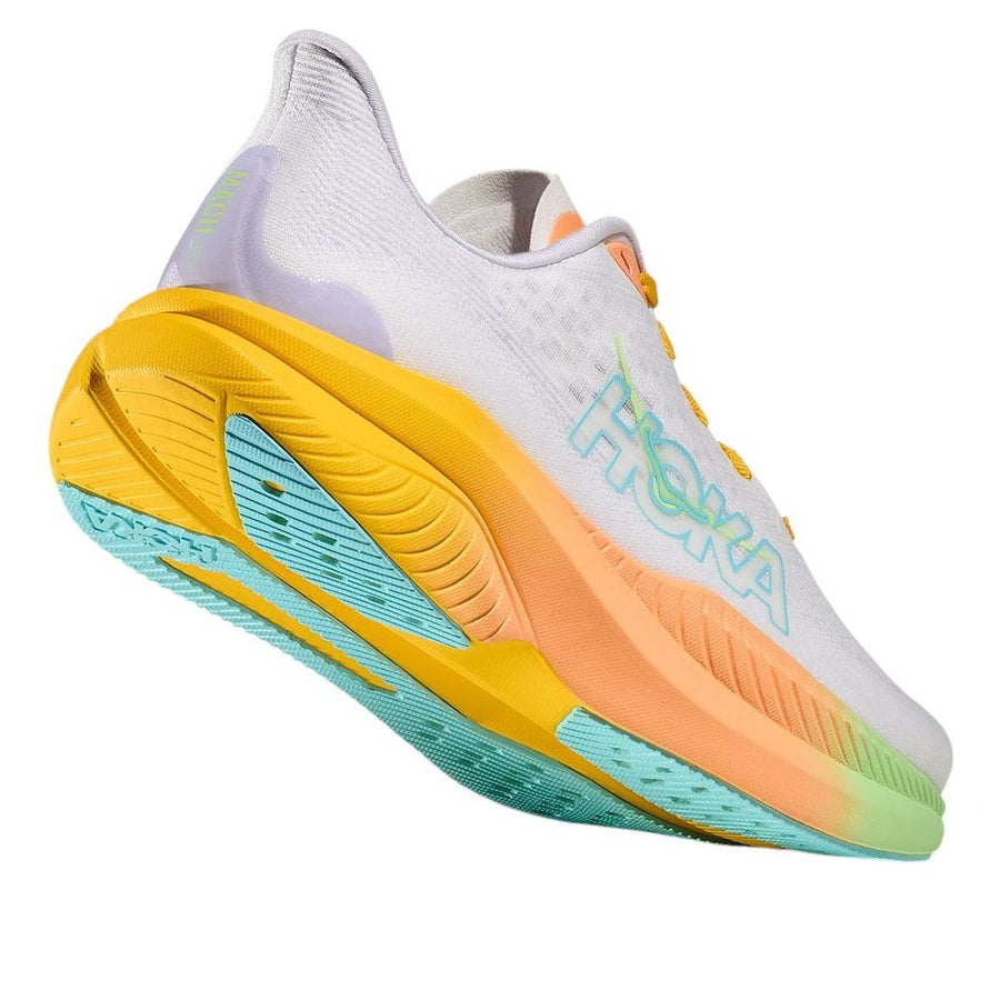 Кроссовки (WMNS) HOKA ONE ONE Mach 6 'Frost Starlight Glow', желтый — фото 3