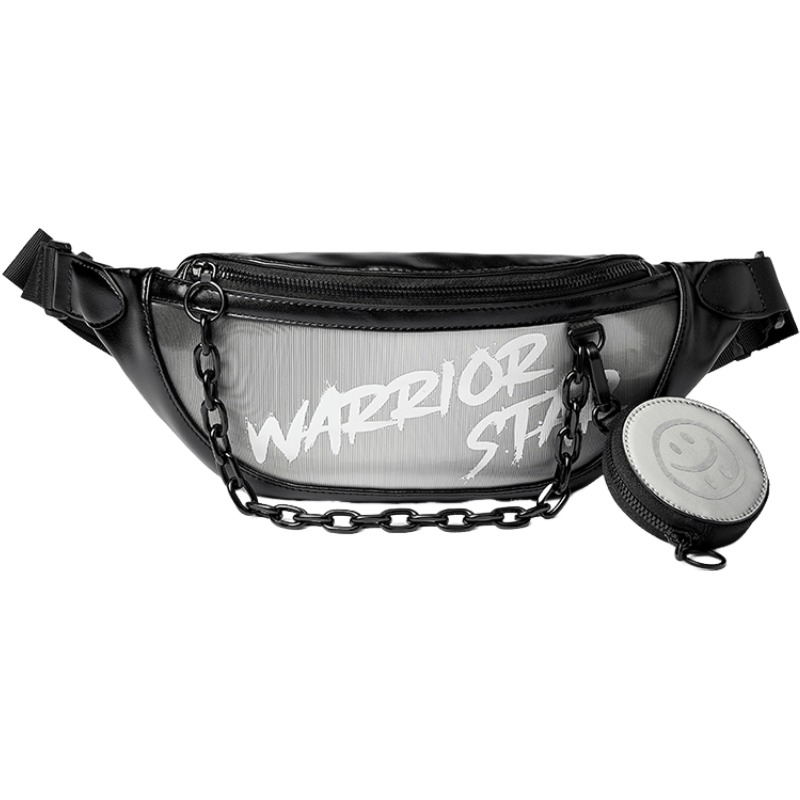 

WARRIOR Нейлоновая поясная сумка Spell PU, фанни-пак Regular Unisex Black