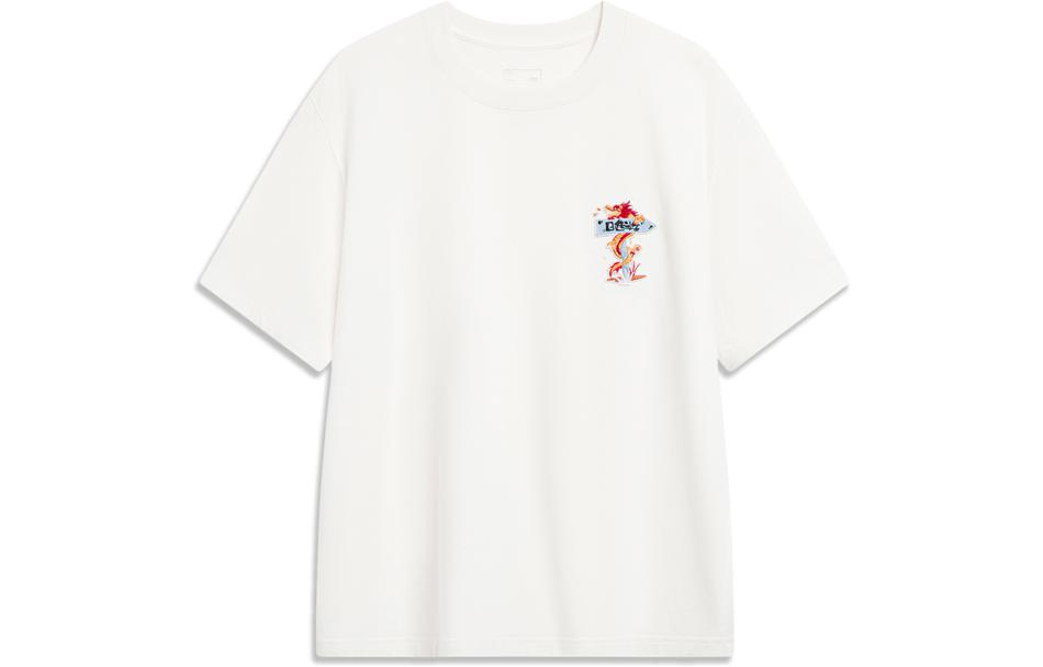 

Футболка мужская LiNing Sports Life Collection цвета экрю, Ecru