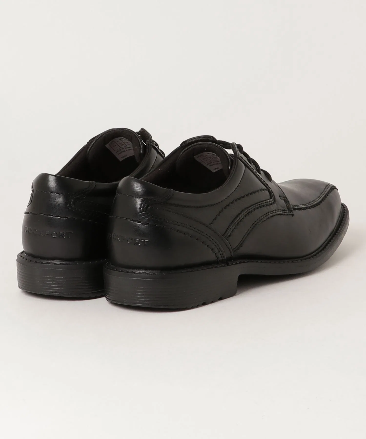 Мужские туфли ROCKPORT STYLE LEADER 2 из натуральной кожи чёрные — фото 3