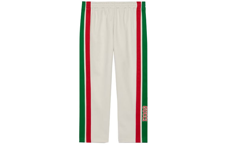 

Брюки детские Gucci, бежевый / красный / зеленый