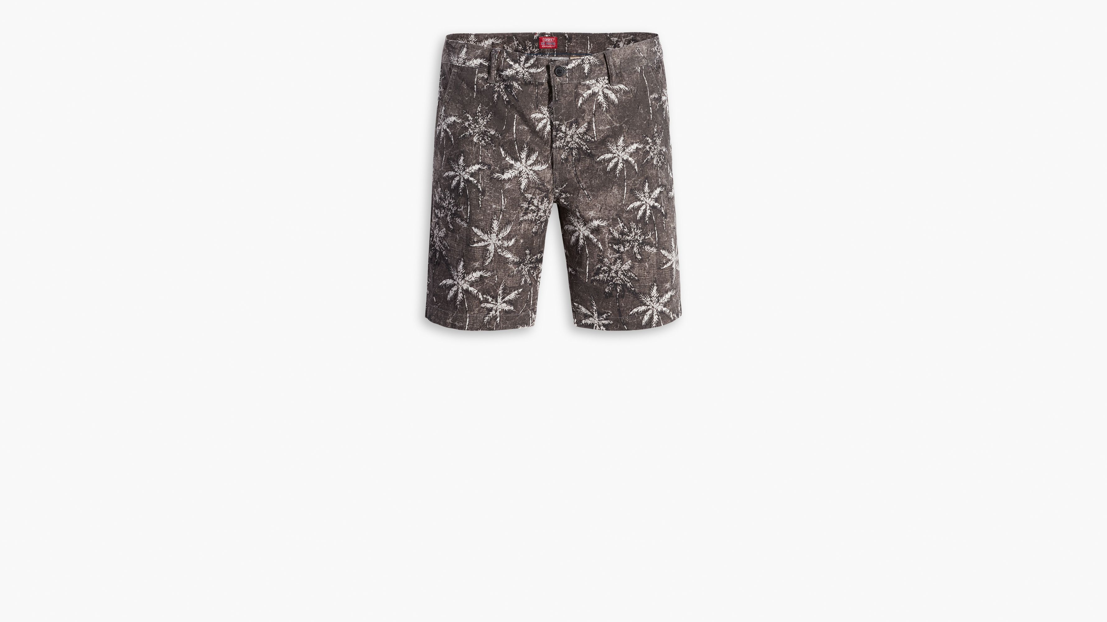 Мужские шорты Levi's Xx Chino Taper Fit Levi's, Batik Palm Meteorite - Black — фото 4