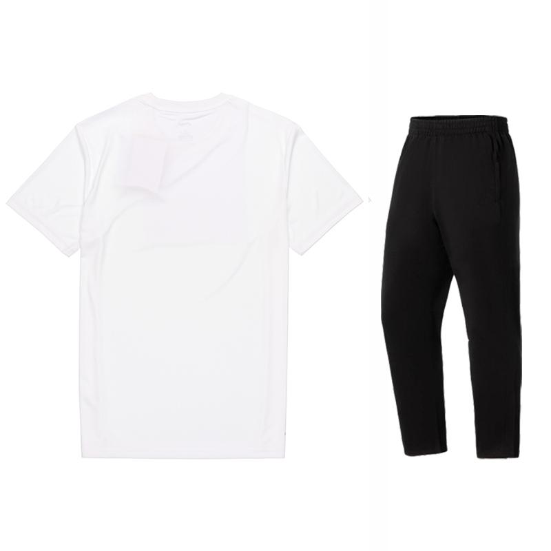 

LINING Повседневный спортивный комплект Unisex из двух предметов Black White Blue