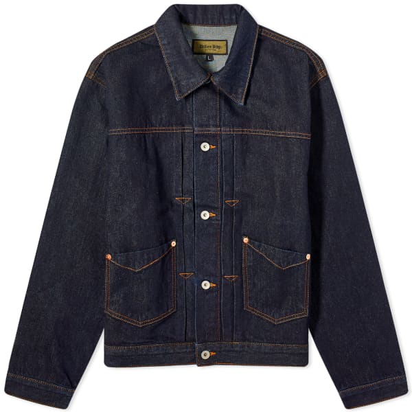 

Джинсовая куртка водителя грузовика с прошивкой Type-2 Uniform Bridge, индиго