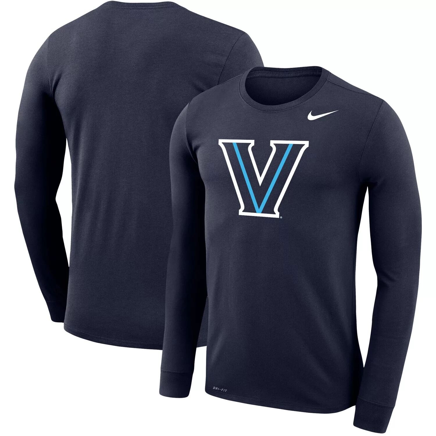 

Мужская темно-синяя футболка с длинным рукавом Villanova Wildcats Big & Tall Primary Logo Legend Performance Nike, Синий, Мужская темно-синяя футболка с длинным рукавом Villanova Wildcats Big & Tall Primary Logo Legend Performance Nike