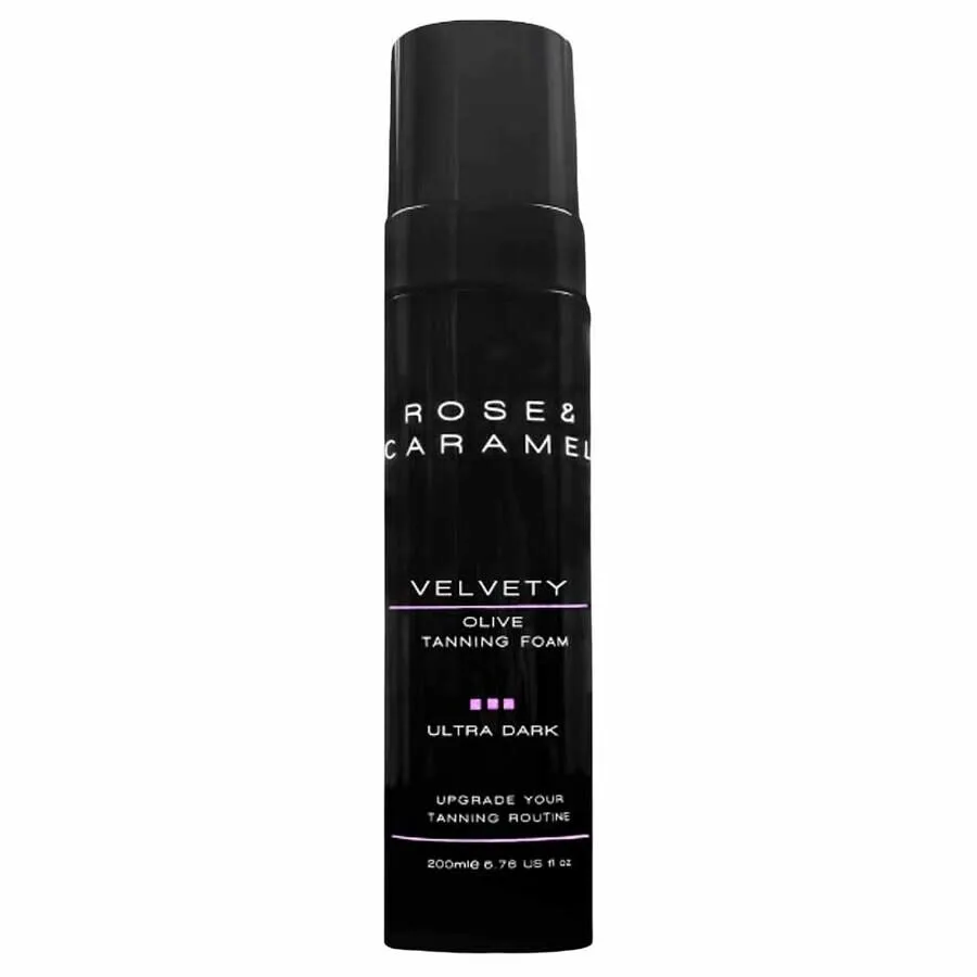 Пенка для автозагара Rose and Caramel Velvety Olive Tanning Foam - Ultra Dark 6.76 oz Skin Care 5060734420012