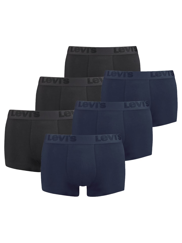 

Боксеры Levi´s short 6er Pack, цвет schwarz/navy