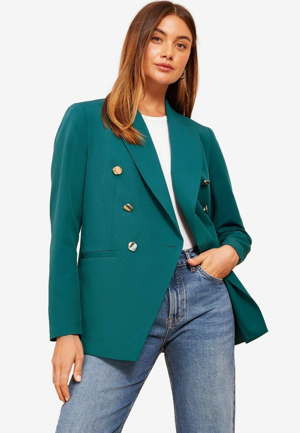 

Блейзер MILITARY BUTTON TAILORED Friends Like These, зеленый