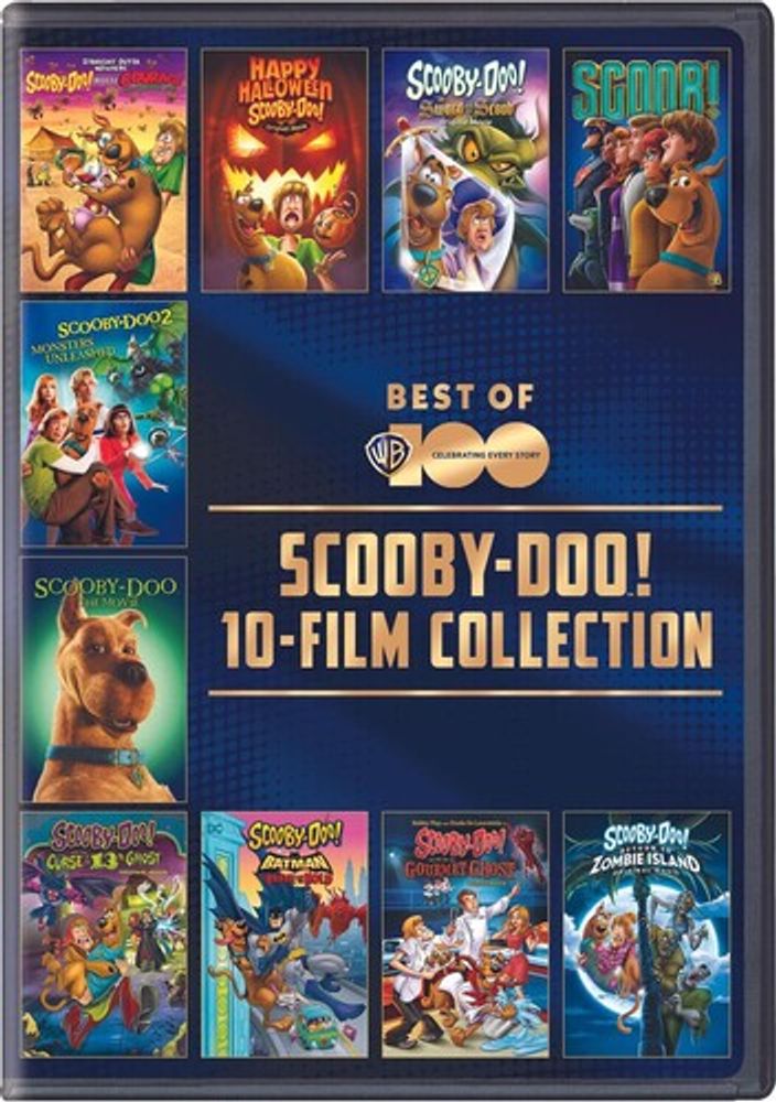 

Диск DVD Best Of WB 100th: Scooby-Doo! 10 Film Collection