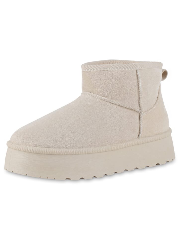 Ботильоны VAN HILL Winter Boots Allison, бежевый