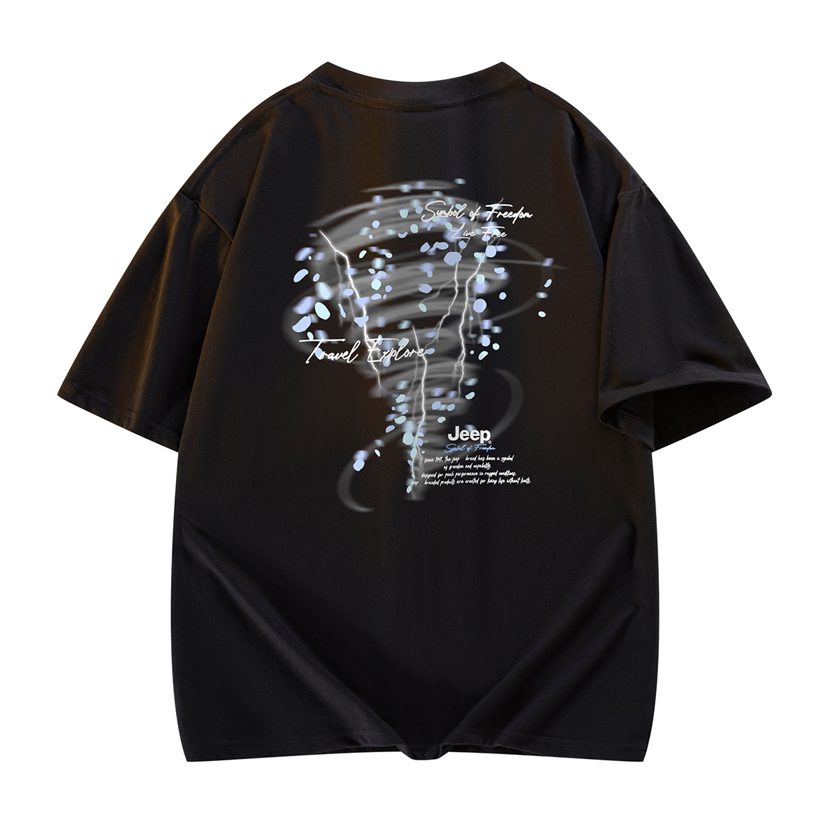 

Футболка Moxima Lifestyle Unisex Jeep, pure черный