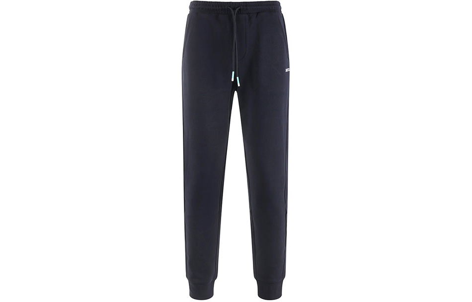 

HUGO BOSS Трикотажные спортивные штаны мужские темно-синие