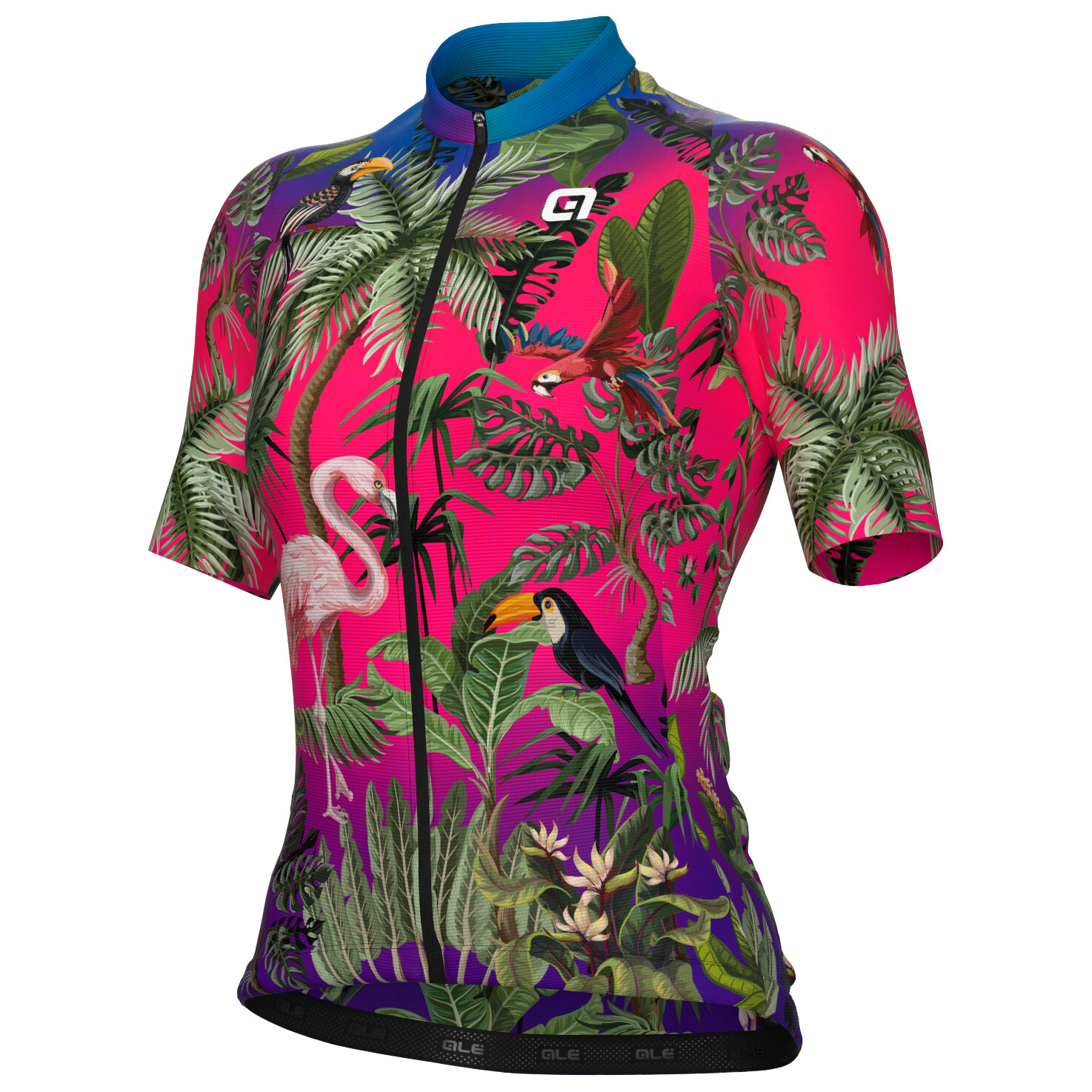 

Велосипедный трикотаж Alé Women's PR E Guyana S/S Jersey, розовый