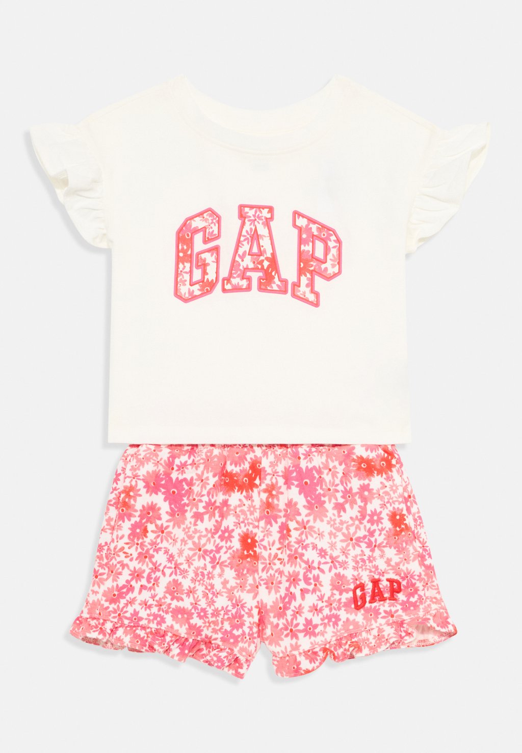 

Футболка с принтом LOGO TEE TODDLER GIRL SET GAP, белый