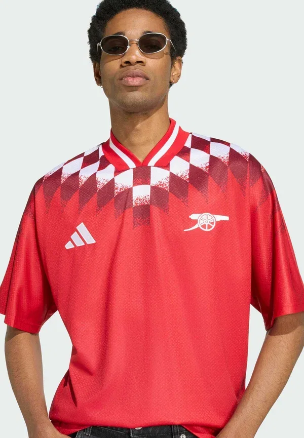 Толстовка Adidas Performance, ярко-алый — фото 4