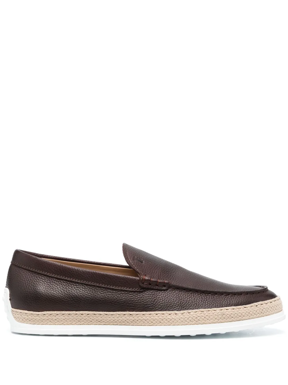 

Лоферы с миндалевидным носком TOD'S, коричневый