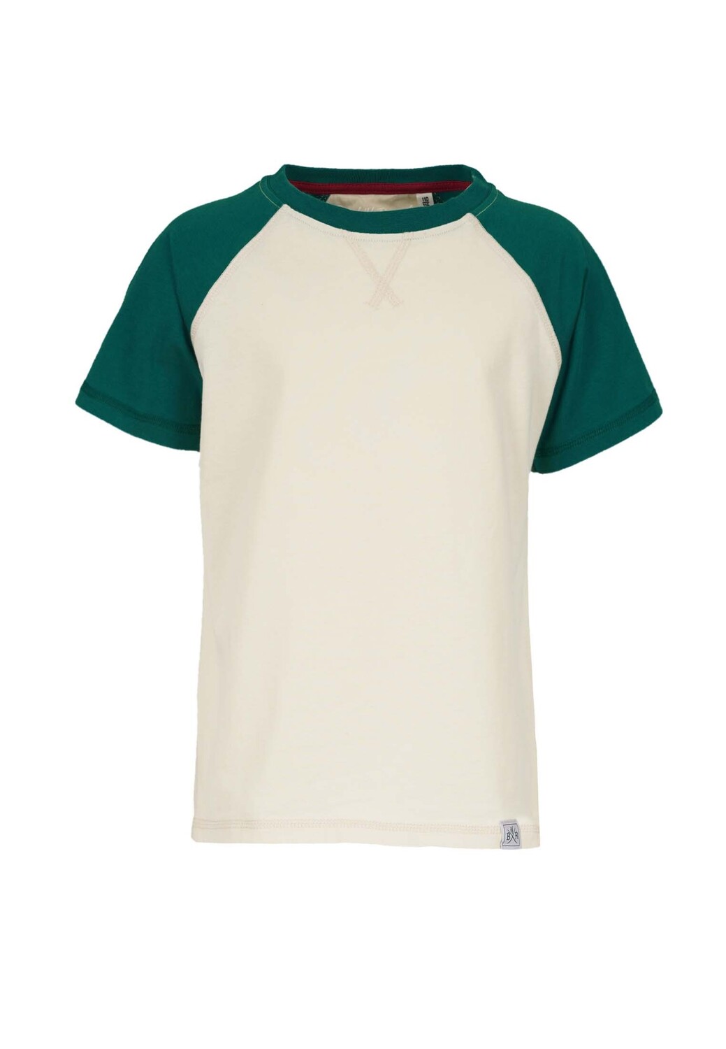 

Футболка Band of Rascals Raglan, цвет cream racing green