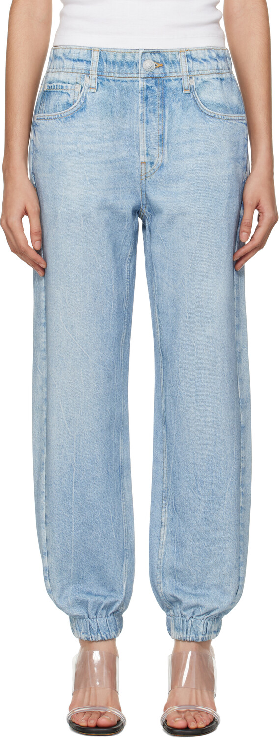 

Синие брюки-джоггеры Iramar Terry Lounge rag & bone, Kacy