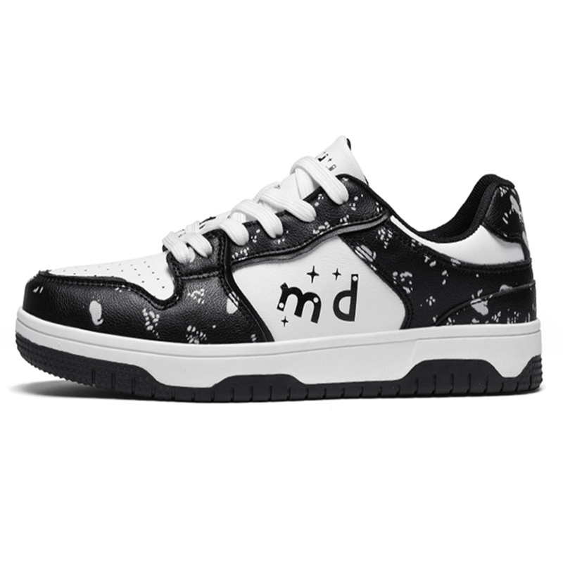 

Кроссовки MED Dictionary Skateboarding Shoes Unisex Low-top, черный/белый