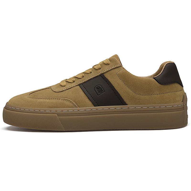 

LAORENTOU Низкие кроссовки German Army Trainers мужские в пустынно-желтом цвете, цвет Desert Yellow