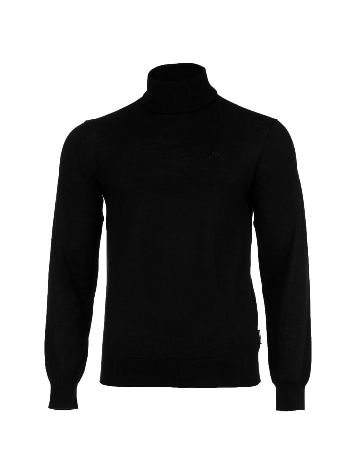 

Толстовка Armani Exchange Strickpullover, черный