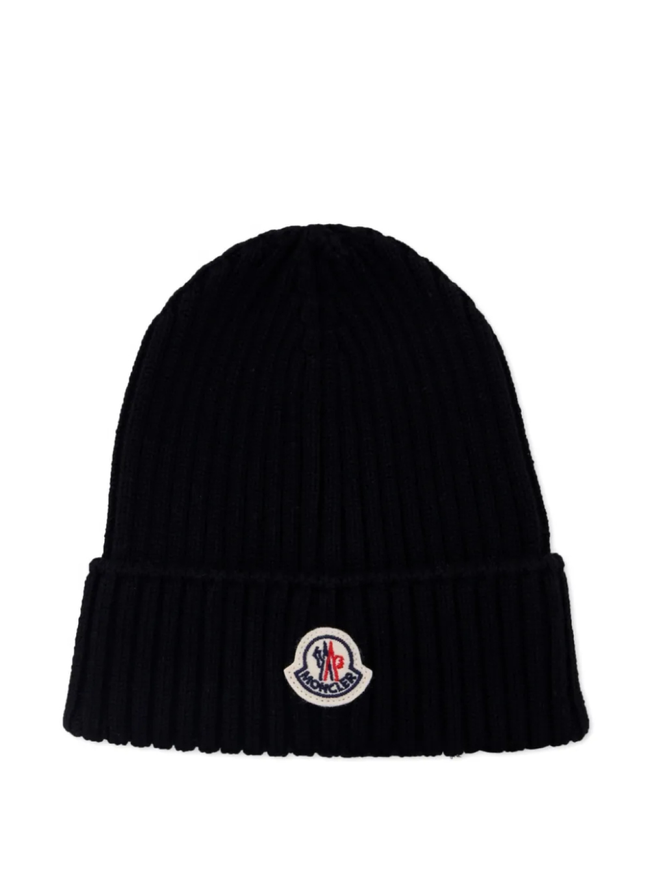 

Шапка в рубчик Moncler Enfant, черный