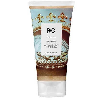 

R+Co Crown Scalp Скраб для ухода за кожей головы для блеска и восстановления баланса кожи головы, 5 унций