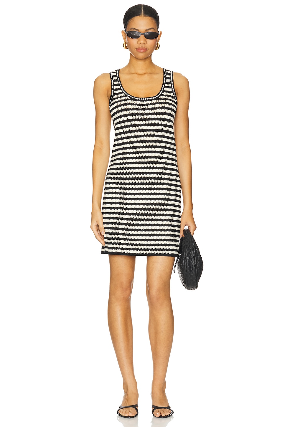 

Платье Arie Anine Bing, black & ivory stripe